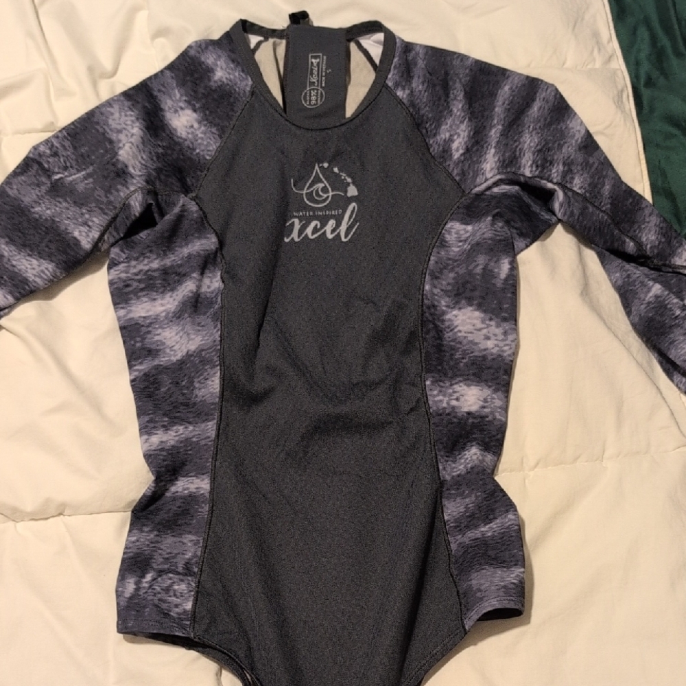 XCEL Women's Gray One Piece Swimsuit